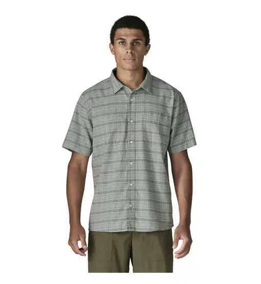 Ms Back Step - camicia a maniche corte - uomo Green