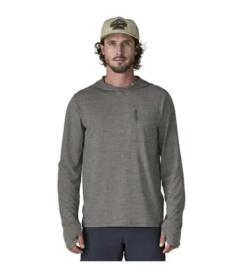 Ms Cap Cool Sun Hoody - felpa con cappuccio - uomo Grey