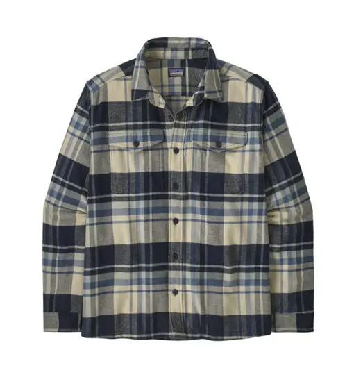 Ms Fjord Flannel - camicia a maniche lunghe - uomo White