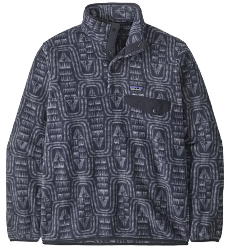 Ms LW Synch Snap-T P/O - felpa in pile - uomo Dark Blue