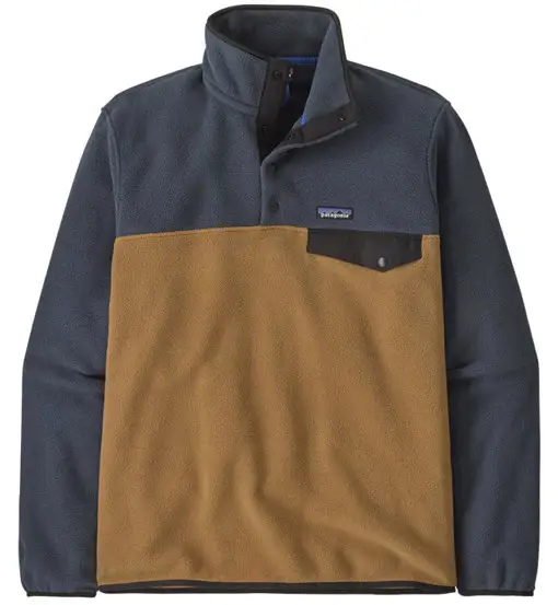 Ms LW Synch Snap-T P/O - felpa in pile - uomo Yellow