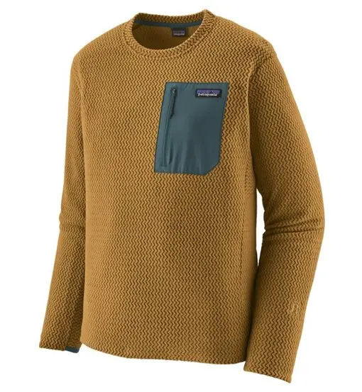 Ms R1 Air Crew - felpa - uomo Dark Yellow