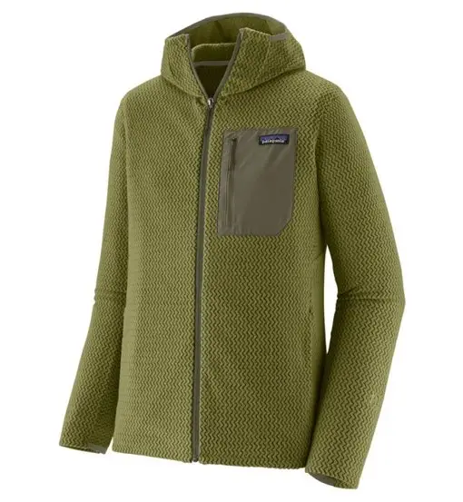 Ms R1 Air Full-Zip Hoody - felpa in pile - uomo Green