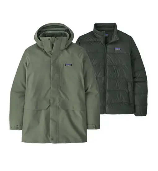 Ms Tres 3-in-1 - giacca trekking - uomo Green