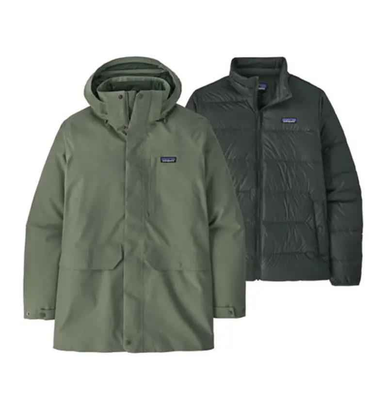 Ms Tres 3-in-1 - giacca trekking - uomo Green