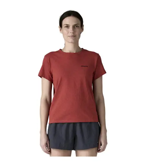 Patagonia T-shirt Donna Rosso 2681134
