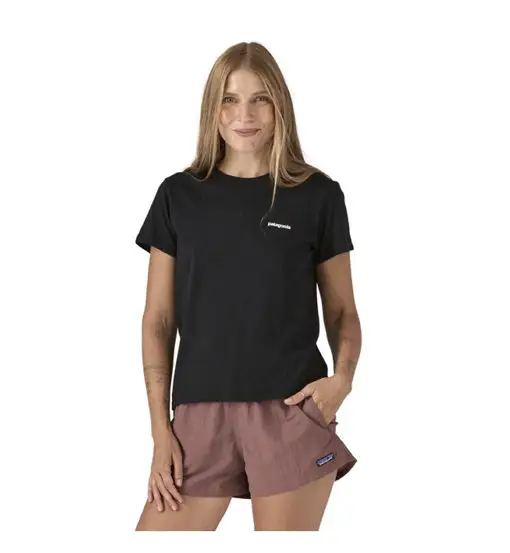 P-6 Logo Responsibili-Tee W - T-shirt - donna Black