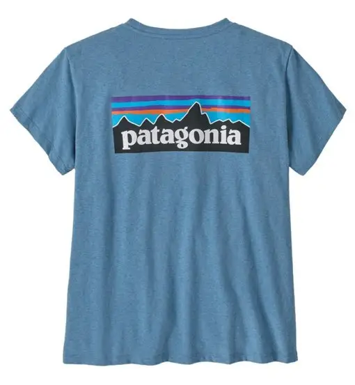 P-6 Logo Responsibili-Tee W - T-shirt - donna Blue