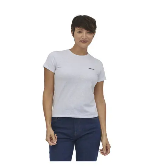 P-6 Logo Responsibili-Tee W - T-shirt - donna White