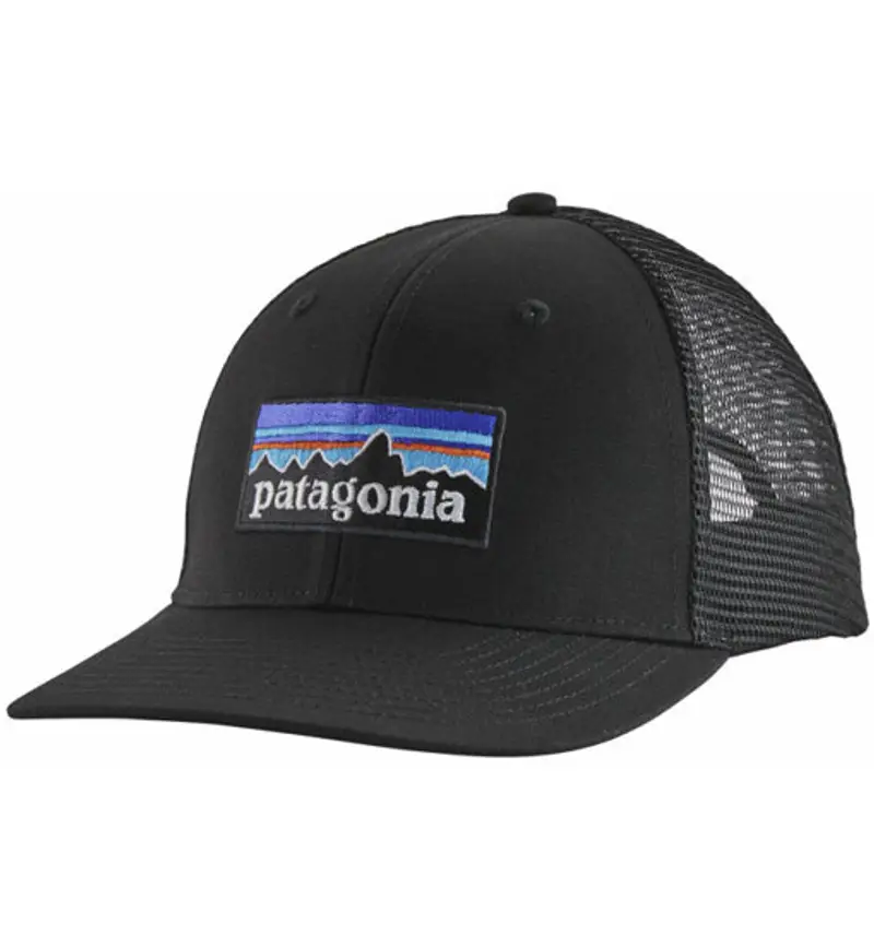 P-6 Logo Trucker - cappellino Black