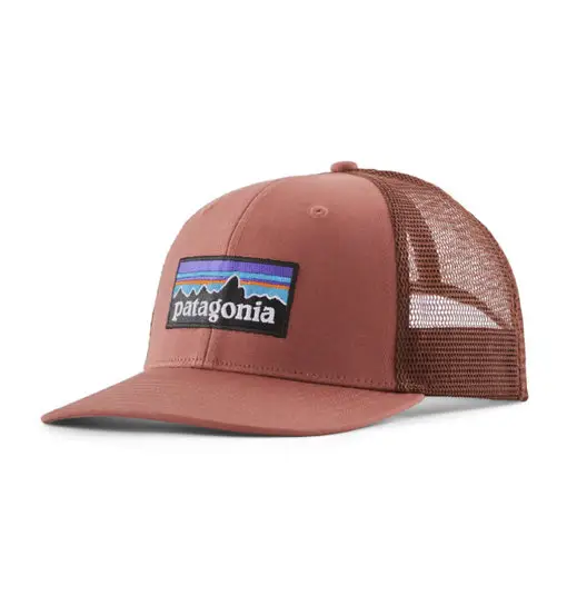 P-6 Logo Trucker - cappellino Red