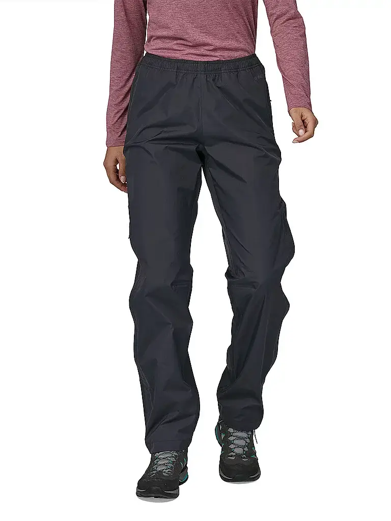 Pantaloni da trekking da donna Torrentshell 3L Rain nero | L miniatura 2