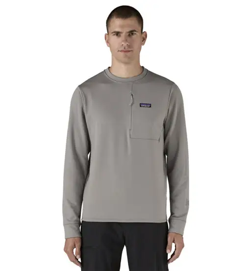R1® Thermal Crew M - felpa in pile - uomo Grey