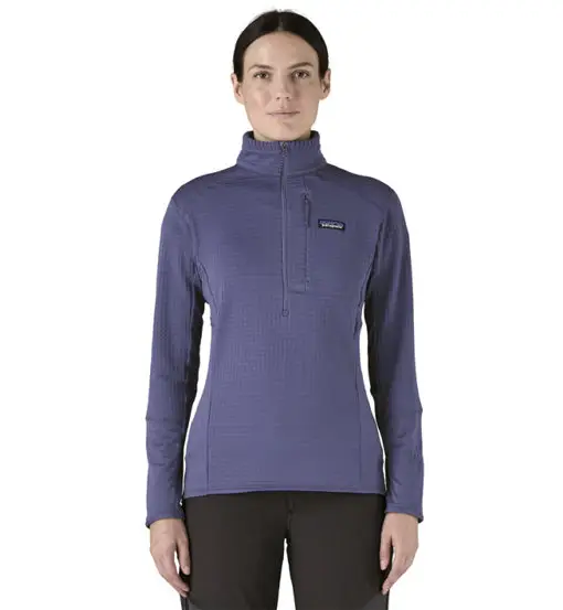 R1® W - felpa in pile - donna Purple