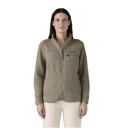 Retro Pile - giacca in pile - donna Green