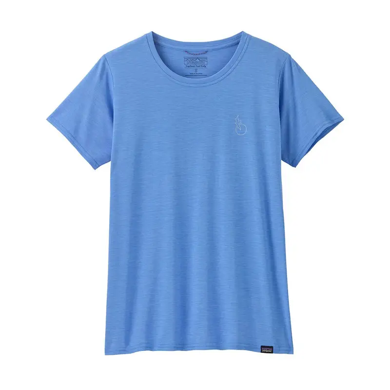 T-Shirt Cap Cool Daily Graphic Azzurro Donna XS