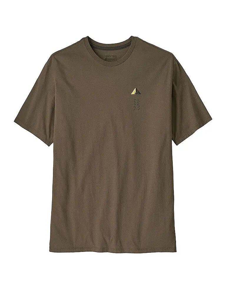 T-Shirt da uomo Driftways Organic marrone | M