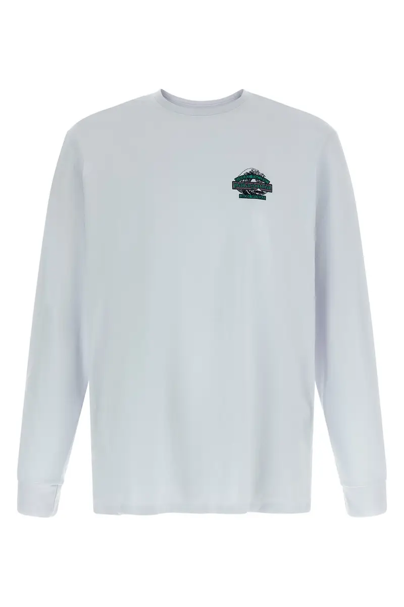 T-Shirt Men S Great Waves Responsibili-Tee® Bianco