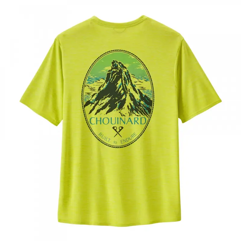 T-Shirt Trekking Cap Cool Daily Graphic Giallo Uomo XS