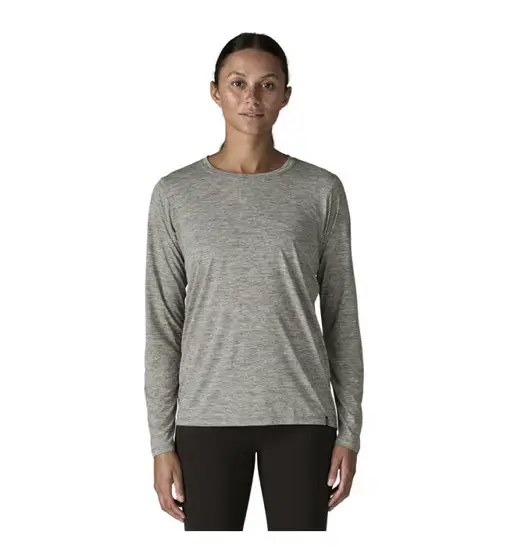 Ws Cap Cool Daily - maglia a maniche lunghe - donna Grey