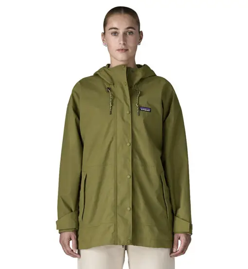 Ws Outdoor Everyday Rain - giacca hardshell - donna Green