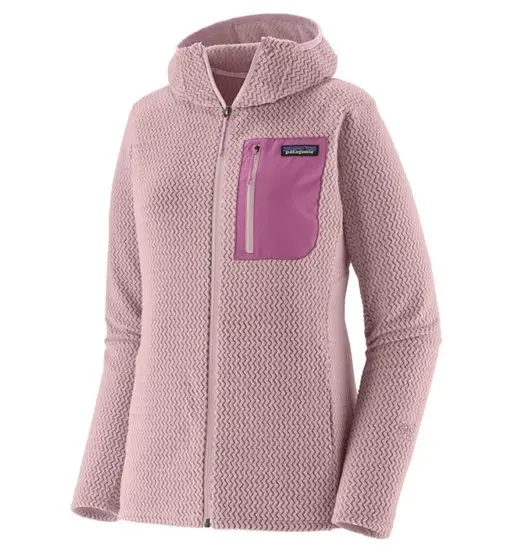 Ws R1 Air Full-Zip Hoody - felpa in pile - donna Light Pink
