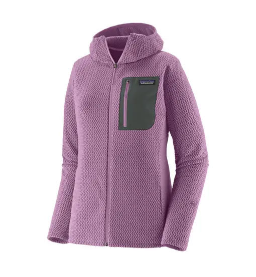 Ws R1 Air Full-Zip Hoody - felpa in pile - donna Pink