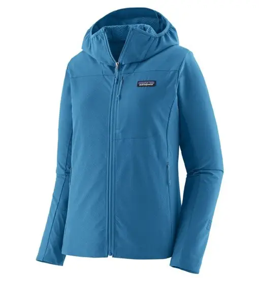 Ws R1 CrossStrata Hoody - felpa in pile - donna Blue