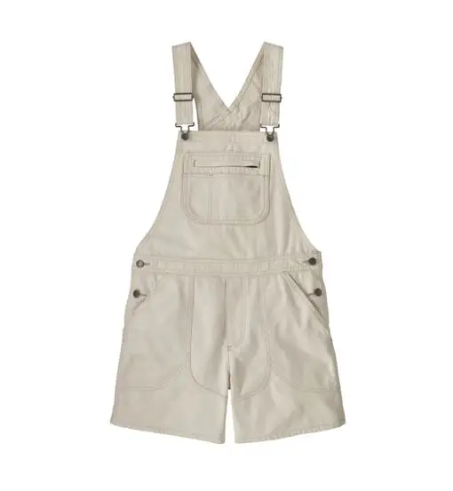 Ws Stand Up Overalls - pantaloni corti trekking - donna Light Yellow