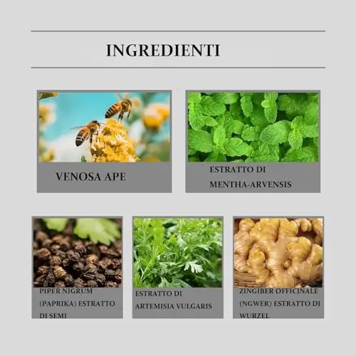 Patch Benessere con Estratti Naturali | 60 Pezzi per Drenaggio e Comfort Fisico, Supporto Silhouette Tonica miniatura 2