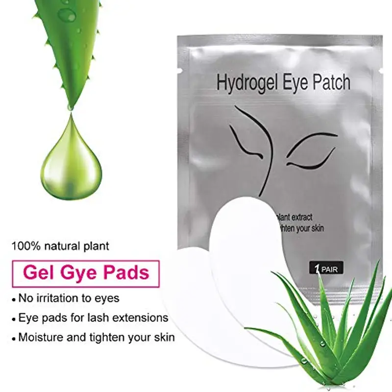 Patch Ciglia 50pcs Patch Extension Ciglia Cuscinetti per Gel per Occhi Eye Gel Pads miniatura 2