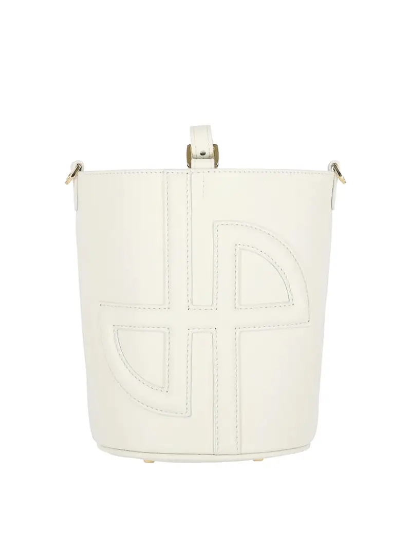 Borsa A Secchiello Piccola Bianco