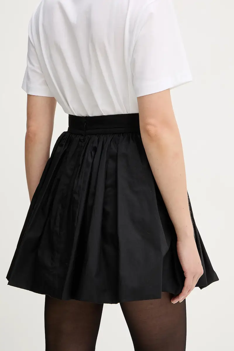 gonna in cotone colore nero SK0980017 miniatura 3