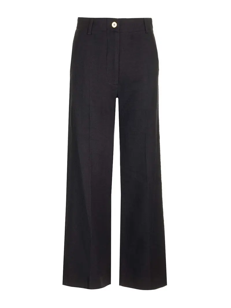 Pantaloni tweed allungati Nero