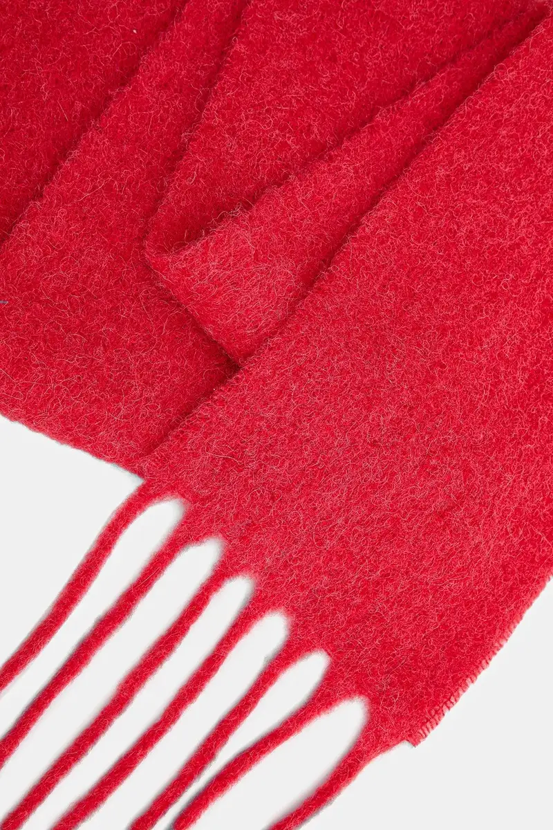 scialle con lana colore rosso AC1170238 miniatura 3