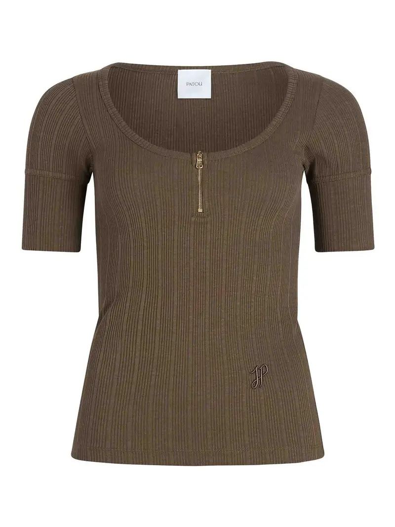 Patou T-shirt Marrone 4001295