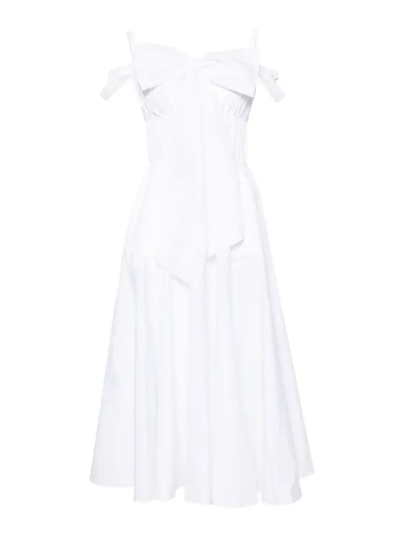 Vestito midi da cocktail Bianco