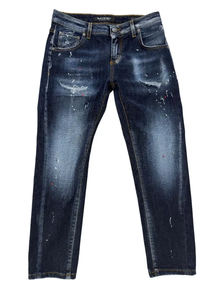 pantalone in denim scuro bambino