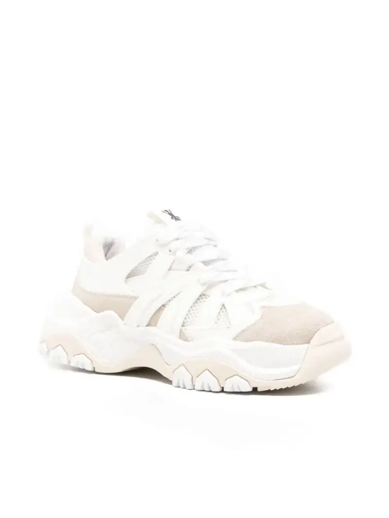 Patrizia Pepe Sneakers bianco e beige miniatura 3