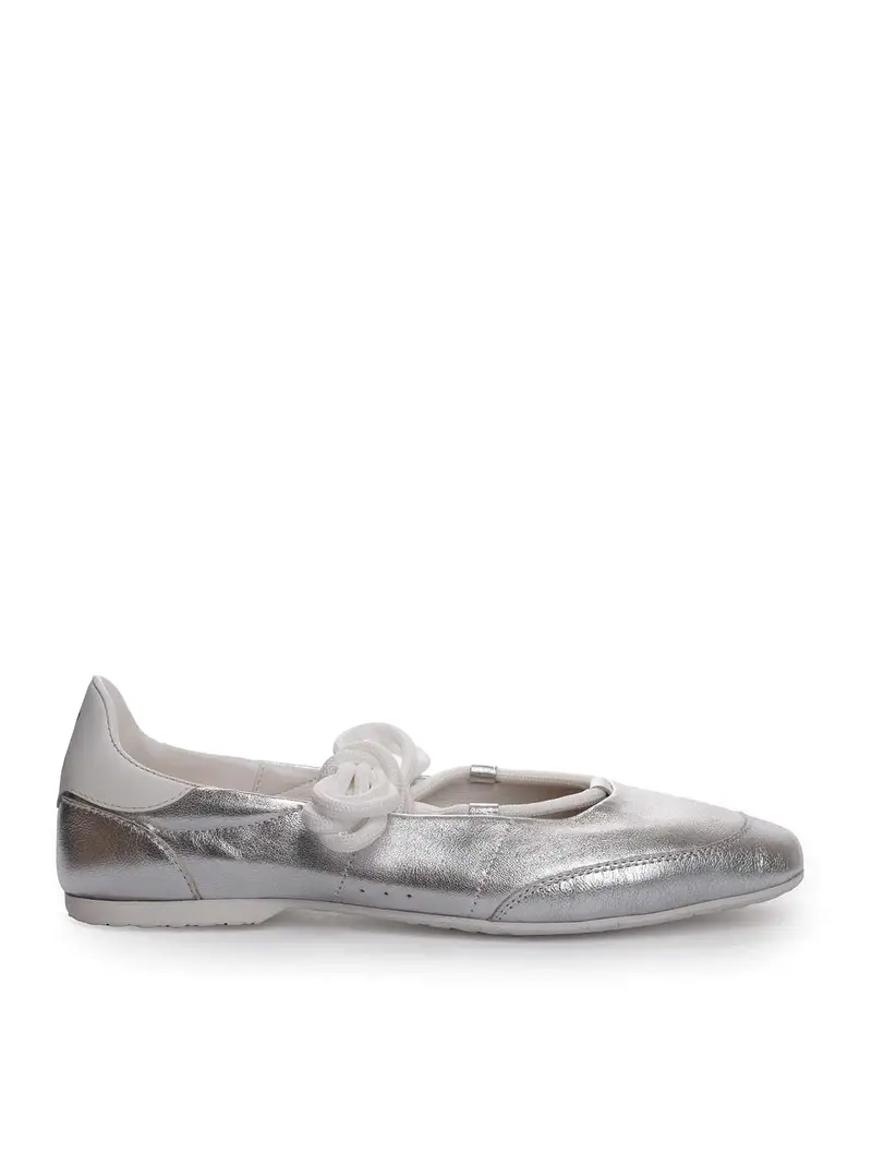PATRIZIA PEPE Ballerine Argento 4032193