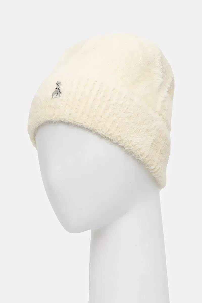 berretto colore beige 2F0117 K2UB miniatura 2