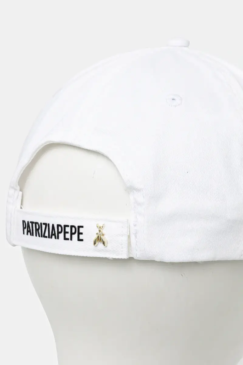 berretto da baseball in cotone colore bianco 8F0079 AB01 miniatura 3