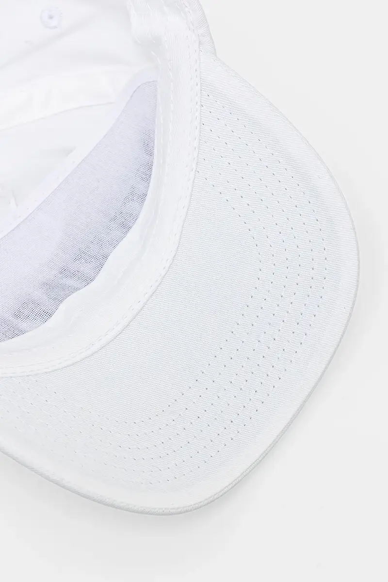 berretto da baseball in cotone colore bianco 8F0079 AB01 miniatura 4