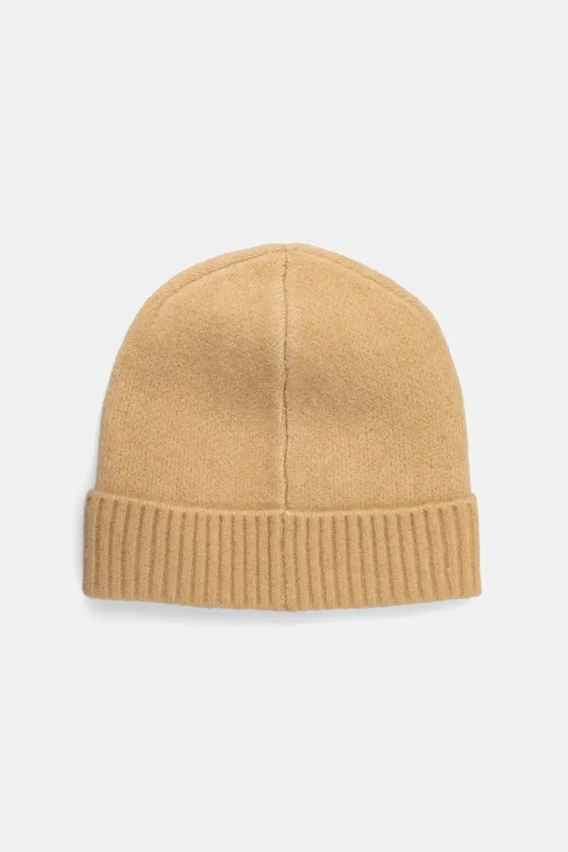 berretto in misto lana colore beige 8F0082 K287 miniatura 2