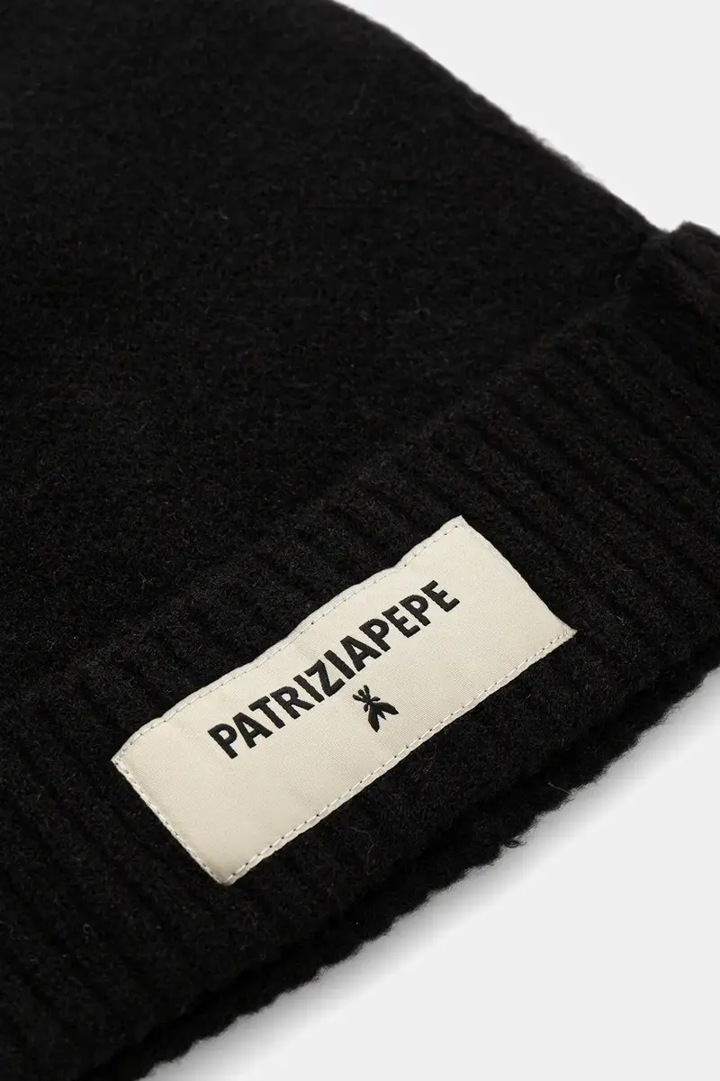 berretto in misto lana colore nero 8F0082 K287 miniatura 3