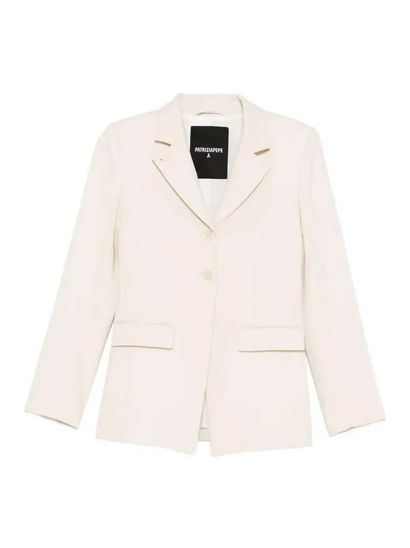 Blazer sartoriale slim Bianco