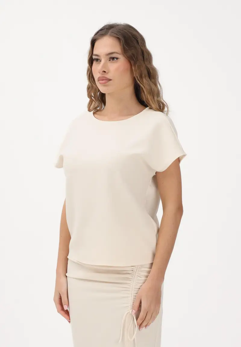 Blusa panna da donna