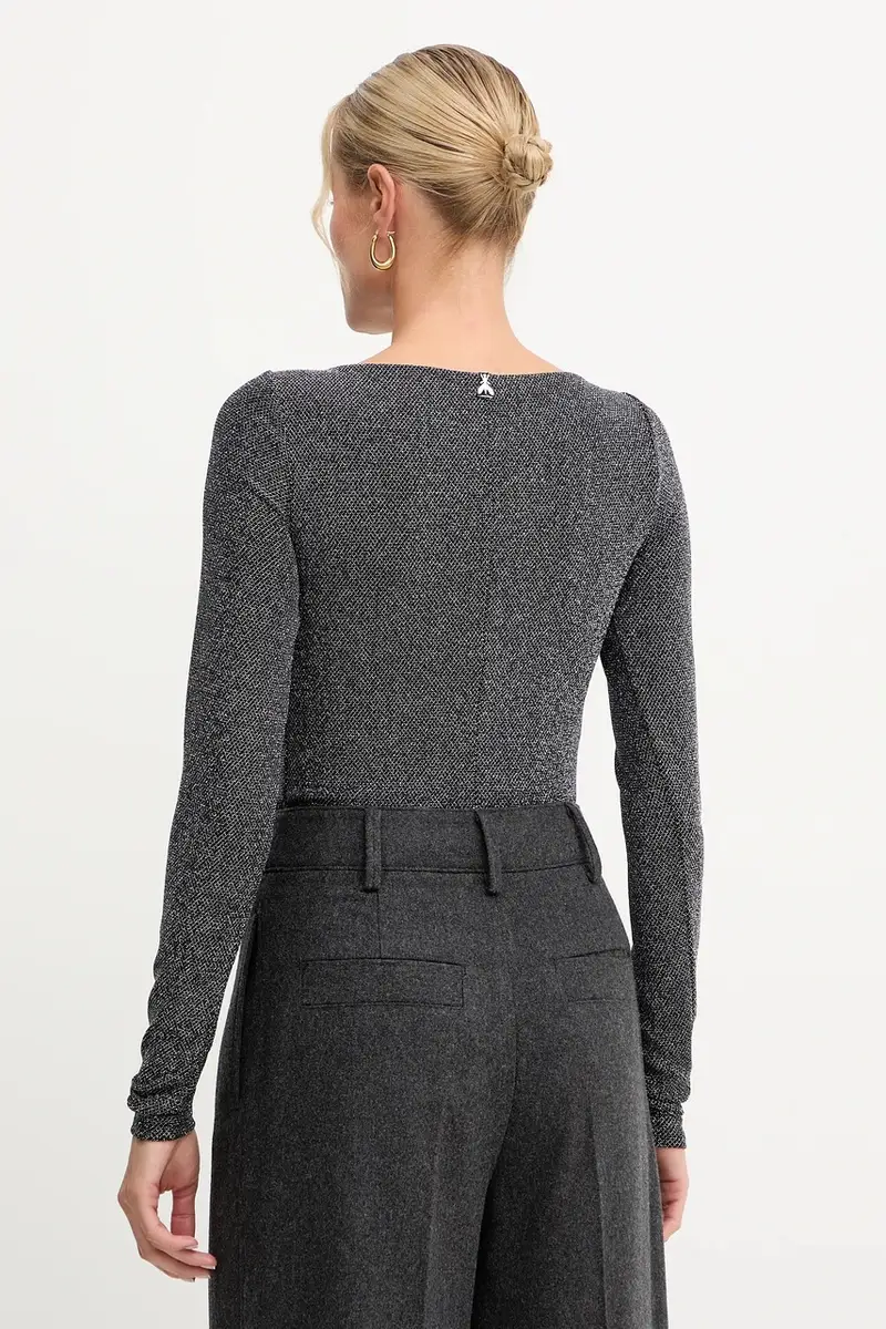 PATRIZIA PEPE Body Donna Argento 3839908 miniatura 3