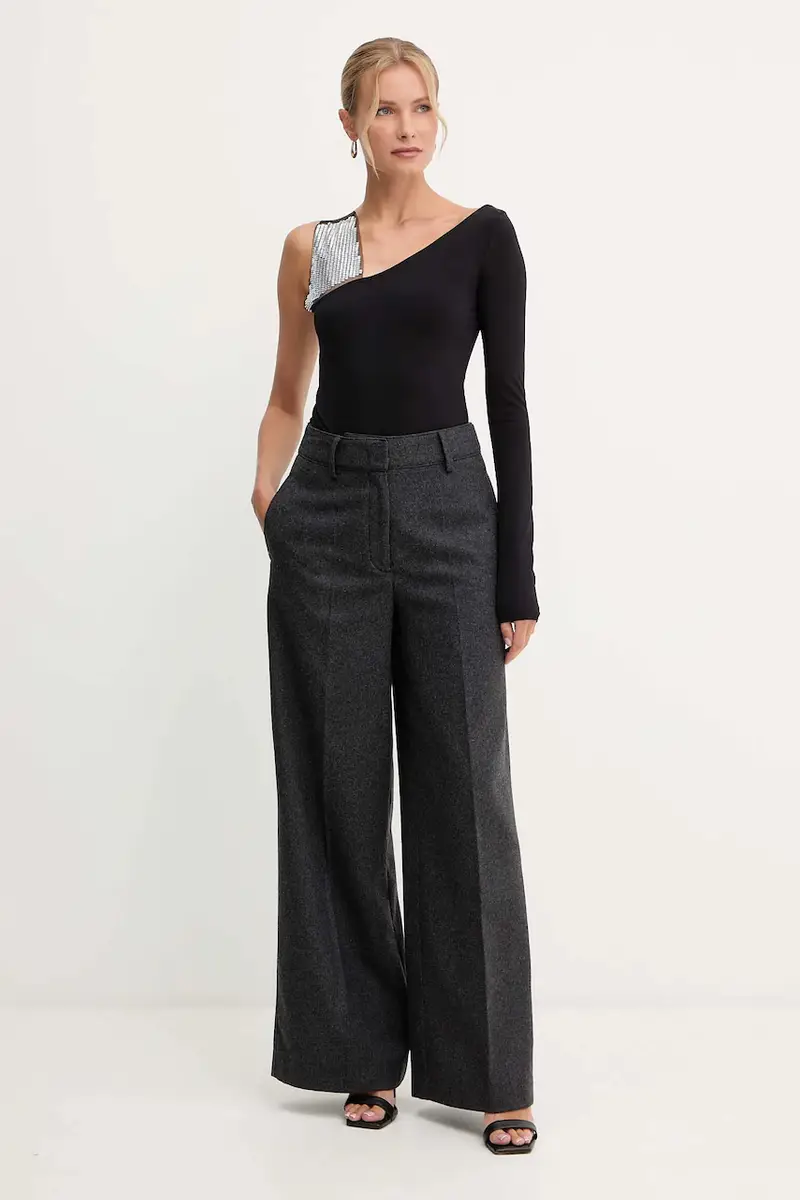 PATRIZIA PEPE Body Donna Nero 3846668 miniatura 2