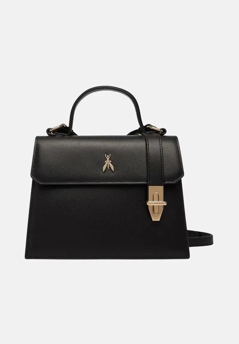 Borsa a mano Modern Utility nera da donna